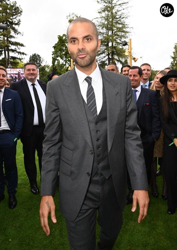 Tony Parker - 100 ème édition du Qatar Prix de l'Arc de Triomphe à L'hippodrome Paris Longchamp à Paris le 3 octobre 2021. © Guirec Coadic / Bestimage