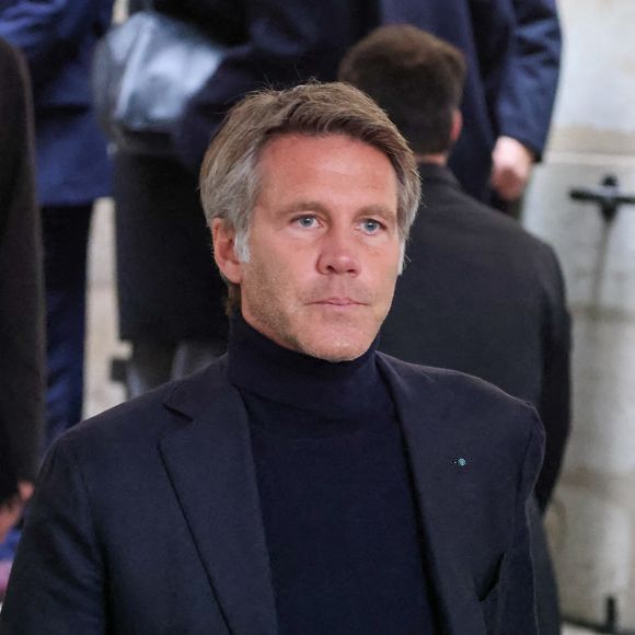 Le prince Emmanuel Philibert de Savoie - Sorties des obsèques de l'ancien ministre de la Culture Frédéric Mitterrand en l'Église Saint-Thomas d'Aquin à Paris. Le 26 mars 2024
© Jacovides-Moreau / Bestimage