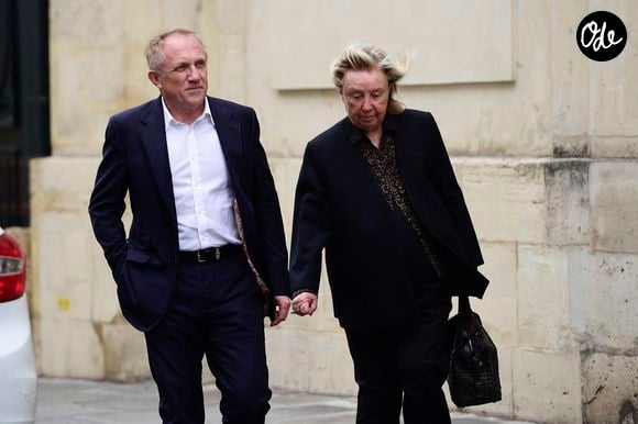 Les membres de la famille Pinault passent au domicile de Jacques Chirac à Paris le 26 septembre 2019. Jacques Chirac et sa femme vivaient dans un hôtel particulier prêté par la famille Pinault. Panoramic / Bestimage