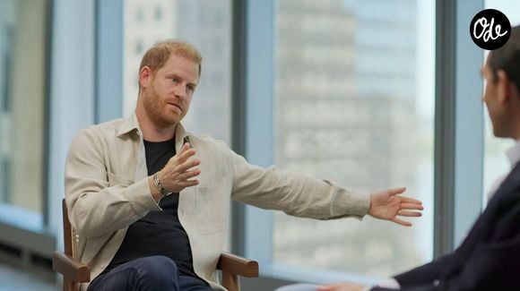 Prince Harry en interview pour GQ le 20 octobre 2026. 

Photo : JLPPA / Bestimage