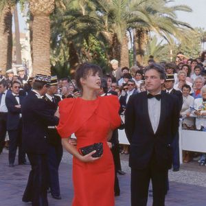 Archives - Sophie Marceau et Andrzej Zulawski à Cannes en 1987. © JLPPA / Bestimage