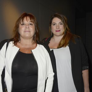 Exclusif - Michèle Bernier et sa fille Charlotte Gaccio - Soirée "Déguster du vin au restaurant Guy Savoy" à Paris le 18 mai 2015.  
COADIC GUIREC / BESTIMAGE