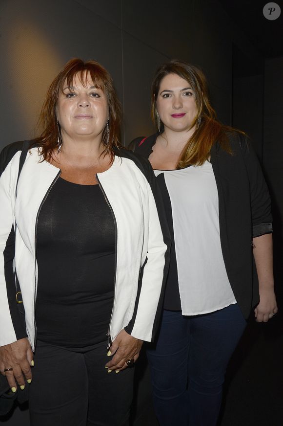 Exclusif - Michèle Bernier et sa fille Charlotte Gaccio - Soirée "Déguster du vin au restaurant Guy Savoy" à Paris le 18 mai 2015.  
COADIC GUIREC / BESTIMAGE