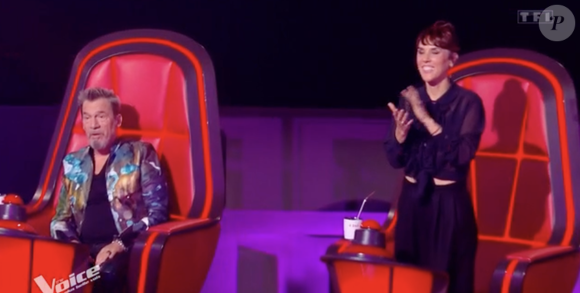 Scarlett Avedikian dans "The Voice", TF1, le 8 février 2025.
