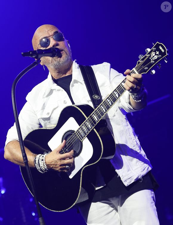 Exclusif - Pascal Obispo en concert à La Seine Musicale à Boulogne-Billancourt, Paris. Le 19 octobre 2023. © Coadic Guirec / Bestimage