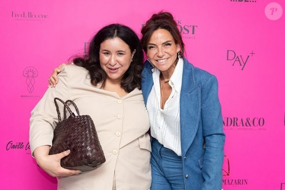 Exclusif - Amal Tahir et Sandra Sisley  - Soirée à la suite Sandra & Co lors du Festival International Canneseries Saison 8, à l’hôtel JW Marriott Cannes .
 Il y a des lieux qui voyagent avec leur époque. Nouveau Tempo, nouvelle vie!
Après avoir illuminée les jours et les nuits du Festival de Cannes, la Suite Sandra and Co s’installe au JW Marriott pendant le Festival Cannes séries, plus dynamique, plus moderne, plus en phase avec les battements de la culture sérielle.
Pendant dix ans, La Célèbre Suite de Sandra Sisley a rythmé les journées et enflammé les nuits du Festival de Cannes, accueillant comédiens, réalisateurs, artistes, journalistes et créateurs dans un écrin festif et chaleureux devenu culte.
En 2025, Sandra Sisley relève un nouveau défi : faire exister sa Suite au Festival Cannes Séries du 24 au 29 avril 2025 dans une version repensée, contemporaine, audacieuse et ancrée dans son époque.
Rebaptisée pour l’occasion “La Suite Sandra & Co x Day+”, en partenariat avec la marque de bien-être Day+, cet endroit unique a été pensé pour recevoir les experts de la culture sérielle, les artisans du « binge », les journalistes, les talents, et ce jour et nuit.
En journée, la programmation mêlera cinéma, beauté, mode et découverte.
Le soir, un Pianiste en live accueillera les prestigieux invités de la maîtresse des lieux.
Fidèle à son exigence de qualité et à son goût du détail, Sandra Sisley s’entoure d’une équipe redoutablement efficace, une team de choc pour un festival de choc, ainsi que d’illustres partenaires qui incarnent l’excellence dans leur domaine : Day+, numéro un du collagène en France, Franck Provost, leader de la coiffure en Europe ; la maison de de haute joaillerie Mazarin, incarnation du raffinement et de l’allure à la française; les incontournables marques de vins Minuty et de spiritueux Spirit Brothers, ainsi que d’autres Maisons de renommées internationales.
Rendez-vous donc au 50 boulevard de la Croisette, hôtel JW Marriott pour découvrir la saison une de la Suite Sandra and Co X Day Plus.
Du 24 au 29 avril 2025 de 10 heures à 2 heures du matin. 
© Aurelio Stella - Aurore Partouche / Evenjoy /Bestimage