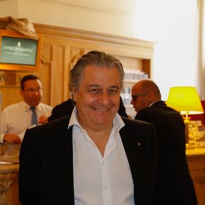 Exclusif - Christian Clavier - Personnalités à l'hôtel Intercontinental Carlton lors du 68ème festival international du film de Cannes. Le 16 mai 2015. Ces personnalités tourneront dans le 3ème volet des Visiteurs.