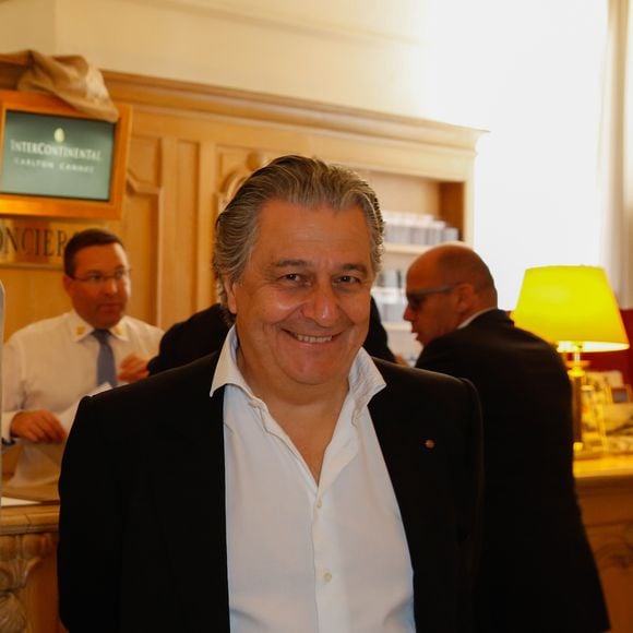 Exclusif - Christian Clavier - Personnalités à l'hôtel Intercontinental Carlton lors du 68ème festival international du film de Cannes. Le 16 mai 2015. Ces personnalités tourneront dans le 3ème volet des Visiteurs.