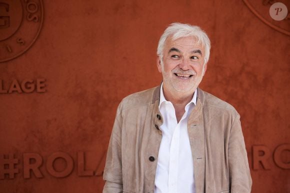 Pascal Praud au village lors des Internationaux de France de tennis de Roland Garros 2023, à Paris, France, le 4 juin 2023. © Cyril Moreau/Bestimage