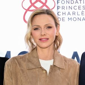 La princesse Charlene de Monaco ont assisté au 1er Tournoi Monaco Sevens qui s'est déroulé au Stade prince héréditaire Jacques à Beausoleil, le 1er mai 2026. -© Bruno Bebert/Bestimage