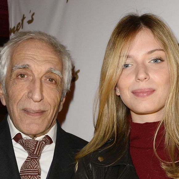 Gérard Darmon et sa fille Sarah - Soirée "Stars et Saveurs" à l’occasion de la nouvelle carte élaborée par le chef Pierre Gagnaire au Fouquet’s à Paris le 12 octobre 2015.