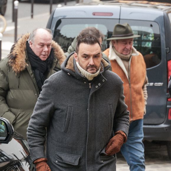 Les obsèques de Jean-Luc Petitrenaud célébrées en l'église Saint-Pierre-du-Gros-Caillou à Paris

Cyril Lignac assistant à la cérémonie d'enterrement de Jean-Luc Petitrenaud à l'église Saint-Pierre du Gros Caillou dans le 7e arrondissement de Paris. Jean-Luc Petitrenaud, critique gastronomique et personnalité de la télévision française, est décédé le 10 janvier à l'âge de 74 ans. Photo par Nasser Berzane/ABACAPRESS.COM
