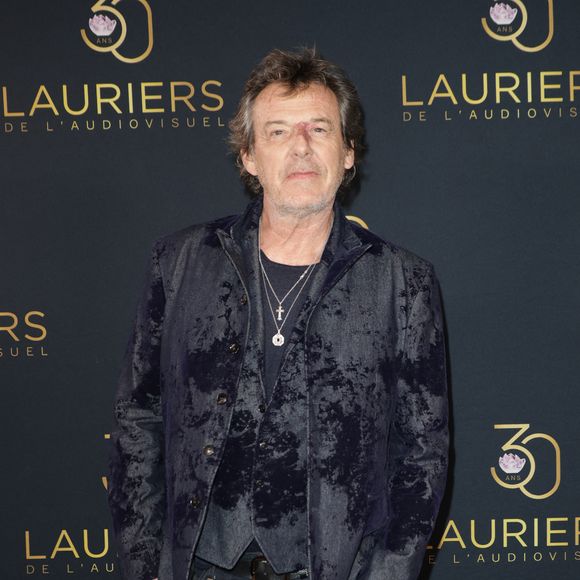 Jean-Luc Reichmann - Photocall de la 30ème cérémonie des Lauriers de l'audiovisuel au théâtre Marigny à Paris le 24 février 2025. © Coadic Guirec/Bestimage