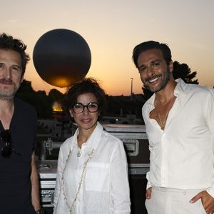Exclusif - Guillaume Canet, Rachida Dati, Yodelice (Maxime Nouchy, Maxim Nucci) - Backstage de la soirée du "Grand Concert de la fête de la musique" au Jardin des Tuileries, autour de la vasque olympique, retransmis en direct sur France 2 à Paris le 21 juin 2025. © Marc Ausset-Lacroix - Jack Tribeca - Christophe Clovis / Bestimage No Web - Belgique et Suisse