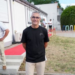 Laurent Jalabert - Les célébrités lors de “L'Etape du Coeur” de l’association Mécénat Chirurgie Cardiaque en collaboration avec le Tour de France entre le circuit de Nevers Magny-Cours et Chalon-sur-Saône le 15 juillet 2026. © Anne-Sophie Guebey/Bestimage