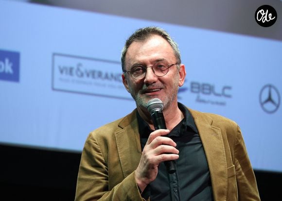 Frederic Lopez pour le téléfilm "Après la fin" de F.Lopez lors du 2ème Festival Creatvty 2025 des séries et créations audiovisuelles à Sète, le 14 novembre 2025. © Denis Guignebourg / Bestimage