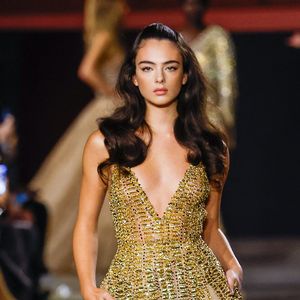 Deva Cassel est la fille aînée de Vincent Cassel et Monica Bellucci
Deva Cassel - Défilé Elie Saab, Collection Haute Couture Printemps/Eté lors de la Fashion Week de Paris (PFW) au Musée Rodin, à Paris, France. © Bestimage