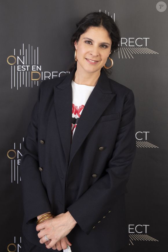 Exclusif - Apolline de Malherbe - Backstage de l'émission "On Est En Direct" (OEED), présentée par L.Ruquier et diffusée en direct le 15 mai 2021 sur France 2. Paris. Le 15 mai 2021.
© Jack Tribeca / Bestimage