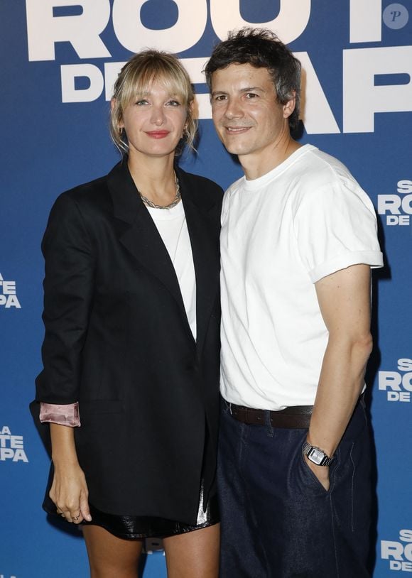 Caroline Anglade et son mari Nicolas Moreau - Avant-Première "Sur la Route de Papa" UGC Bercy à Paris le 16 juin 2025. © Marc Ausset-Lacroix/Bestimage