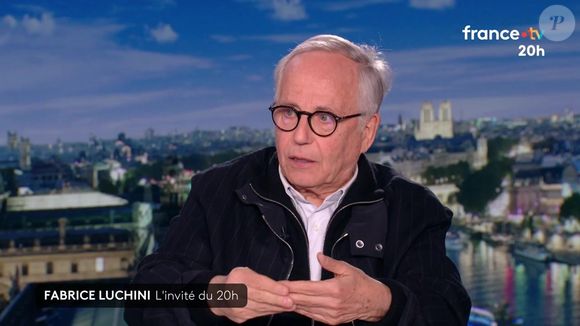Fabrice Luchini a été repris en direct par Léa Salamé. Capture d'écran France 2