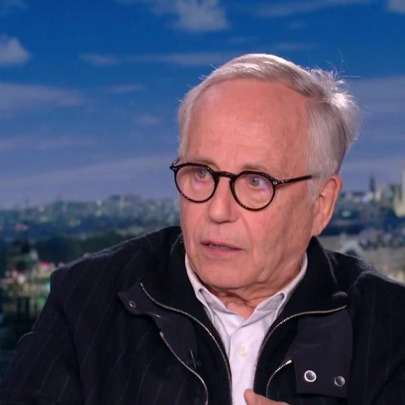 Fabrice Luchini a été repris en direct par Léa Salamé. Capture d'écran France 2