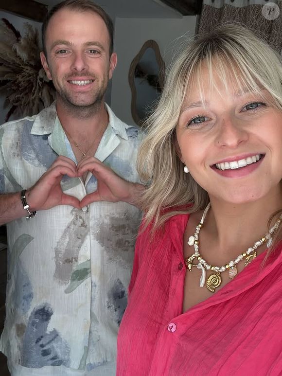 Ludovic de "L'amour est dans le pré" avec Julia. Instagram