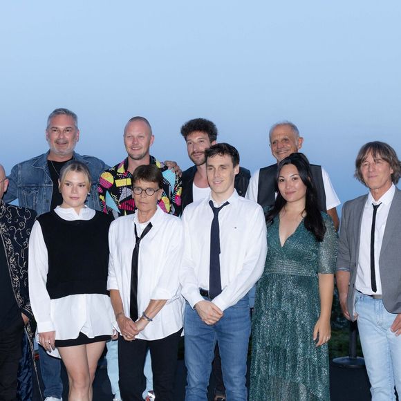 Stéphanie de Monaco, Camille Gottlieb, Louis et Marie Ducruet au Fight AIDS Monaco Gala, à la Salle des Etoiles du Sporting Monte-Carlo, à Monaco, 5 juillet 2025. © Olivier Huitel/Pool Monaco/Bestimage