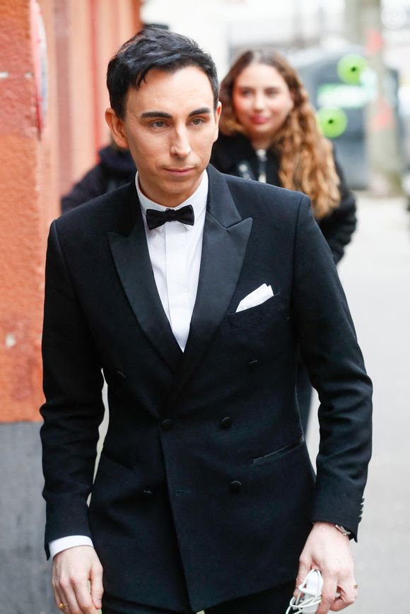 Exclusif - Jordan de Luxe - Arrivées au plateau de la dernière émission "Touche pas à mon poste" (TPMP) diffusée en direct sur C8 avant la fermeture de la chaine le 28 février, à Paris, France, le 27 février 2025. © Christophe Clovis/Bestimage