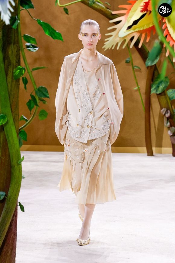 Défilé de mode Chanel Collection Haute Couture Automne/Hiver 2026-2027 lors de la Fashion Week de Paris (PFW) au Grand Palais, à Paris, France, le 7 juillet 2026. © Bestimage