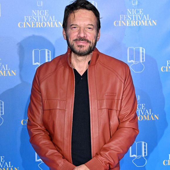 Samuel Le Bihan au photocall de la soirée du 8 octobre lors de la 4ème édition du festival Cinéroman à Nice. Photo : Bruno Bebert / Bestimage