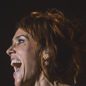 La chanteuse française Zaz en concert au Espaço Unimed à São Paulo, Brésil, le 14 avril 2023, pour sa tournée "Organique Tour" qui fait la promotion de son cinquième album de sa carrière et enregistré pendant la pandémie du COVID-19 (coronavirus). © Imago/Panoramic/Bestimage