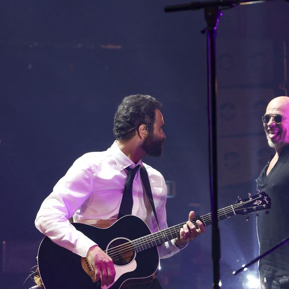 Ycare,Pascal Obispo, lors du second concert d'Ycare à l'Olympia, à Paris, France, le 7 mars 2026.  © Jack Tribeca/Bestimage