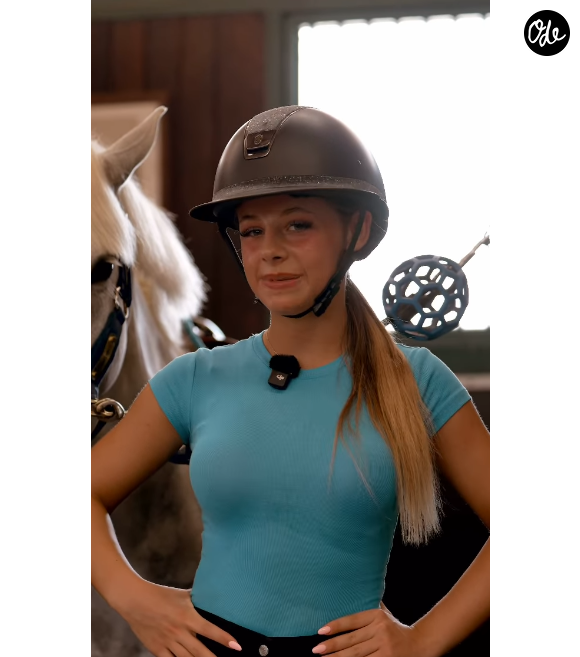 Giulia Sarkozy pour le Longines Paris Eiffel Jumping