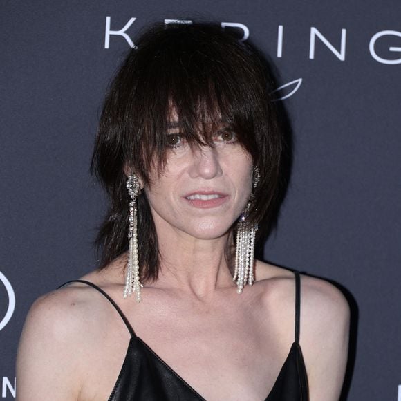 Charlotte Gainsbourg au dîner "Women in Motion" par le groupe Kering, Place de la Castre, lors du 77ème Festival International du Film de Cannes.