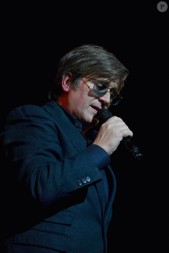 Exclusif - Thomas Dutronc - Spectacle symphonique "Aznavour Célébration - l'hommage officiel" en clôture du centenaire de la naissance de C. Aznavour au palais des Congrès à Paris le 23 novembre 2024. © Lydia Kasparian/ Bestimage