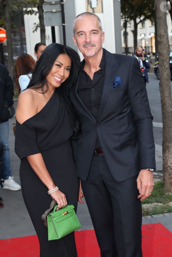 Anggun et son mari Christian Kretschmar arrivent au " Concerto pour la Paix " organisé par Omar Harfouch au Théâtre des Champs Élysées à Paris, France, le 18 Septembre 2024. 
© Bertrand Rindoff / Bestimage