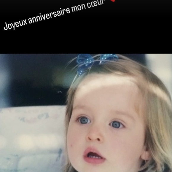 Story Instagram d'Estelle Lefébure ce samedi 13 septembre 2025.