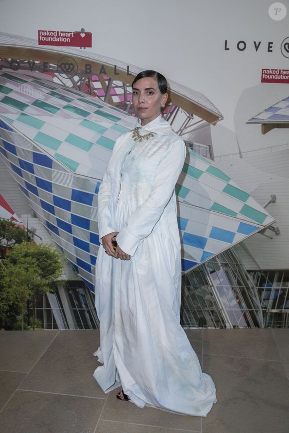 Lykke Li au photocall de la soirée "The Art of Giving" Love Ball à la Fondation Louis Vuitton à Paris le 6 juillet 2016. Crédit Olivier Borde / Bestimage