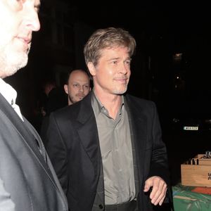 Brad Pitt se rend à l'after party de la première du film "Babylon" à Londres le 12 janvier 2023.
Crédit : Backgrid UK/ Bestimage