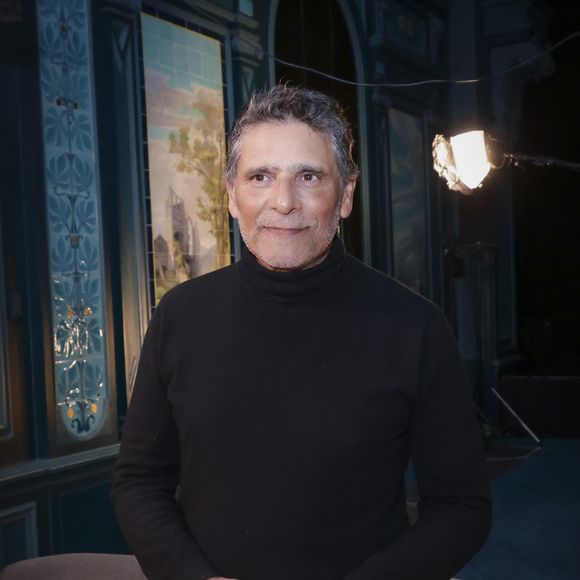 Exclusif - Pascal Elbé pendant l’enregistrement d’Olympiascope, à l’Olympia, présenté par B.Montiel et diffusée le 28 avril 2025 sur Olympia TV, à l’Olympia à Paris, France. © Jack Tribeca/Bestimage