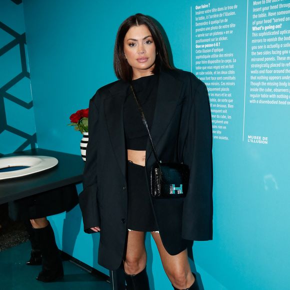 Mélanie da Cruz - Soirée "Silent museum party" au musée de l'illusion à Paris,, le- 13 mars 2025. © Christophe Clovis / Bestimage