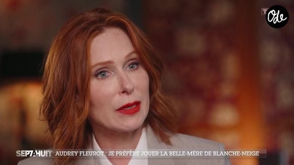 Ne disposant pas de beaucoup de temps libre, l'actrice ultra sollicitée doit trier ses activités.

Audrey Fleurot dans Sept à Huit le 14 juin 2026.