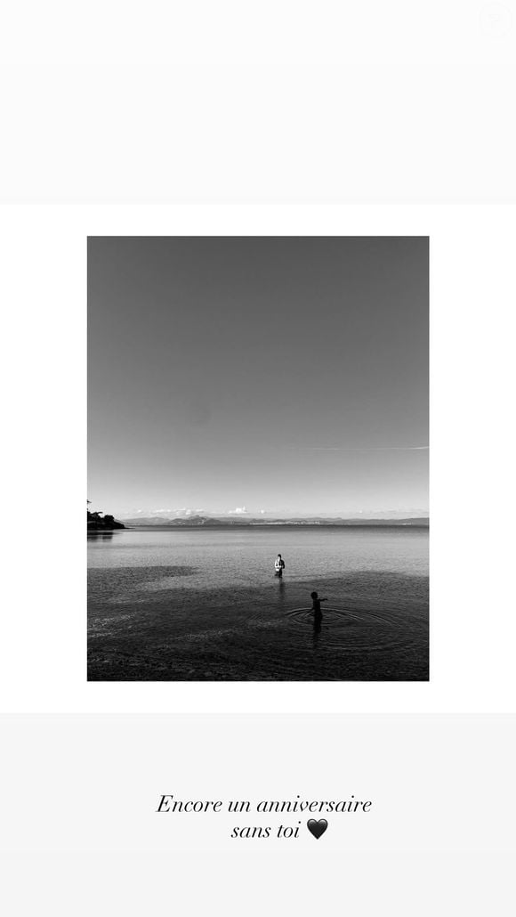 Capture écran de la story Instagram de Gaëlle Piettri.