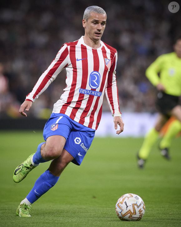 Antoine Griezmann de l'Atlético de Madrid lors d'un match de la Liga. 22 mars 2026. © Alterphotos / PsnewZ / Bestimage