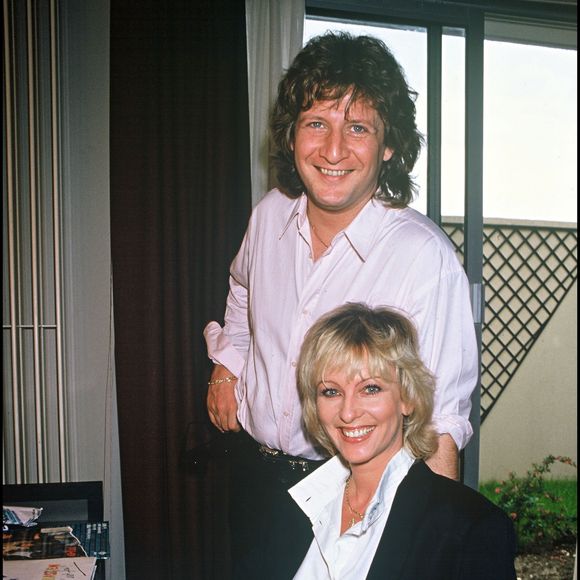 Archives - Patrick Sebastien et Evelyne Leclercq - Rendez vous en 1988 Agence / Bestimage