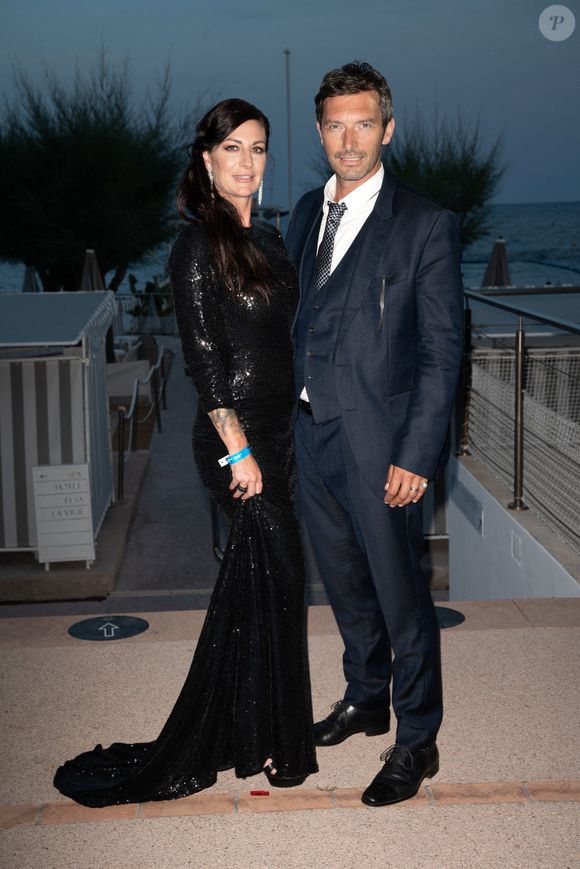 Hélène Semonin et Franck Semonin à l'after-party organisée au Festival de télévision de Monte-Carlo le 18 juin 2021. Photo by David Niviere/ABACAPRESS.COM