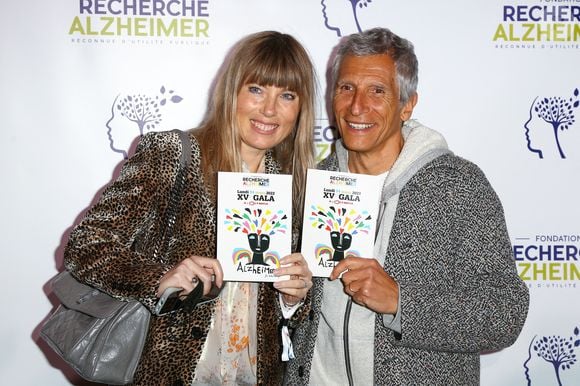 Melanie Page et Nagui assistent au 15ème Gala de la Fondation Alzheimer à L'Olympia le 15 mars 2022 à Paris, France. Photo by Nasser Berzane/ABACAPRESS.COM