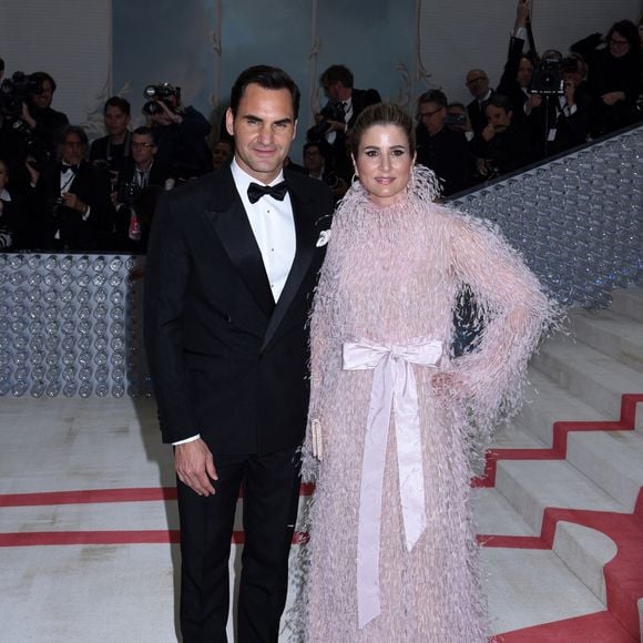 Roger Federer et Mirka Federer - Les célébrités arrivent à la soirée du "MET Gala 2023" à New York, le 1er mai 2023.
© Photo Image Press via Zuma Press/Bestimage