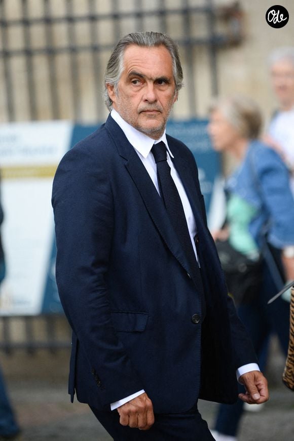Emmanuel Chain - Arrivées aux obsèques de Jean-Paul Rappeneau en l'église Saint-Sulpice à Paris le 10 septembre 2026. ©Agence/Bestimage