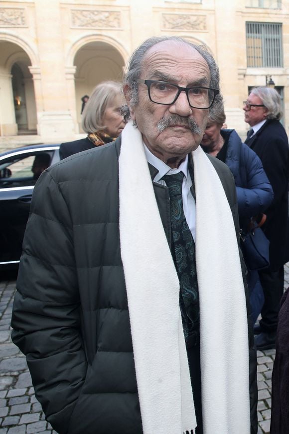 Gérard Hernandez - Réception de Sylviane Agacinski à l'Académie Française à Paris le 14 Mars 2024. La philosophe Sylviane Agacinski a fait son entrée ce jeudi à l’Académie française. Onzième femme de l’histoire à intégrer l’institution, elle avait été élue en juin 2023. © Bertrand Rindoff / Bestimage